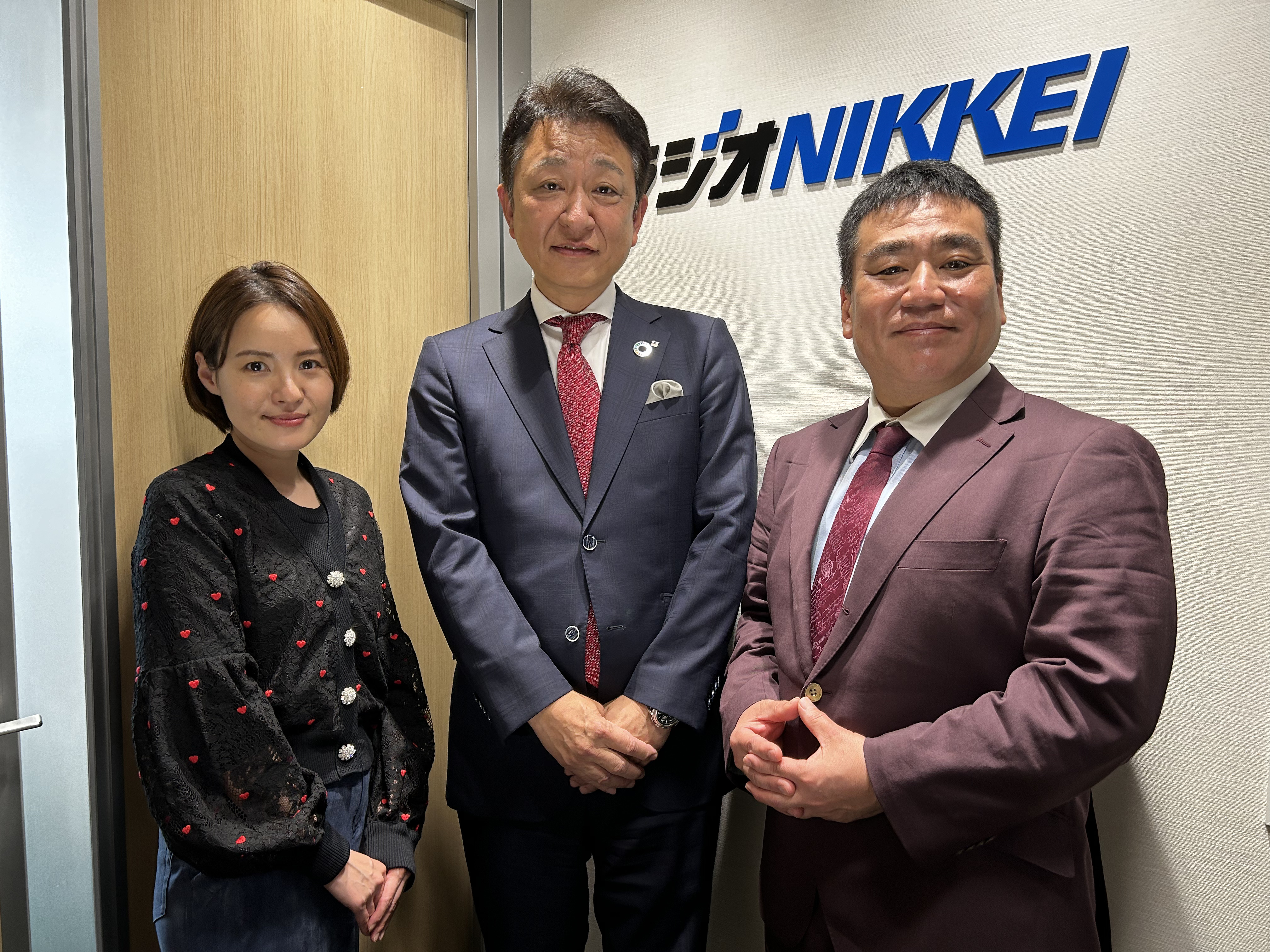 ラジオNIKKEI「企業トップが語る！威風堂々」に、代表取締役社長の水野